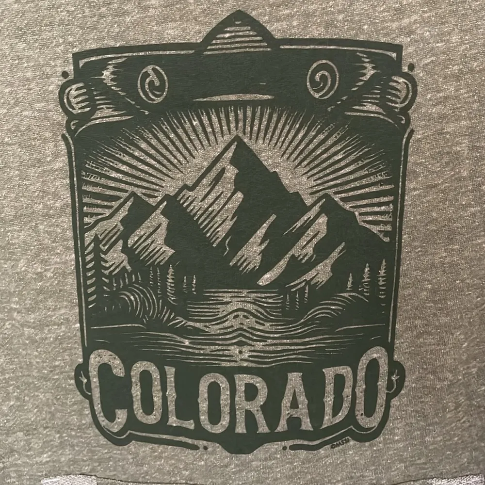 Colorado Loghtweight Hoodie Medium NWOT Green - Image 3