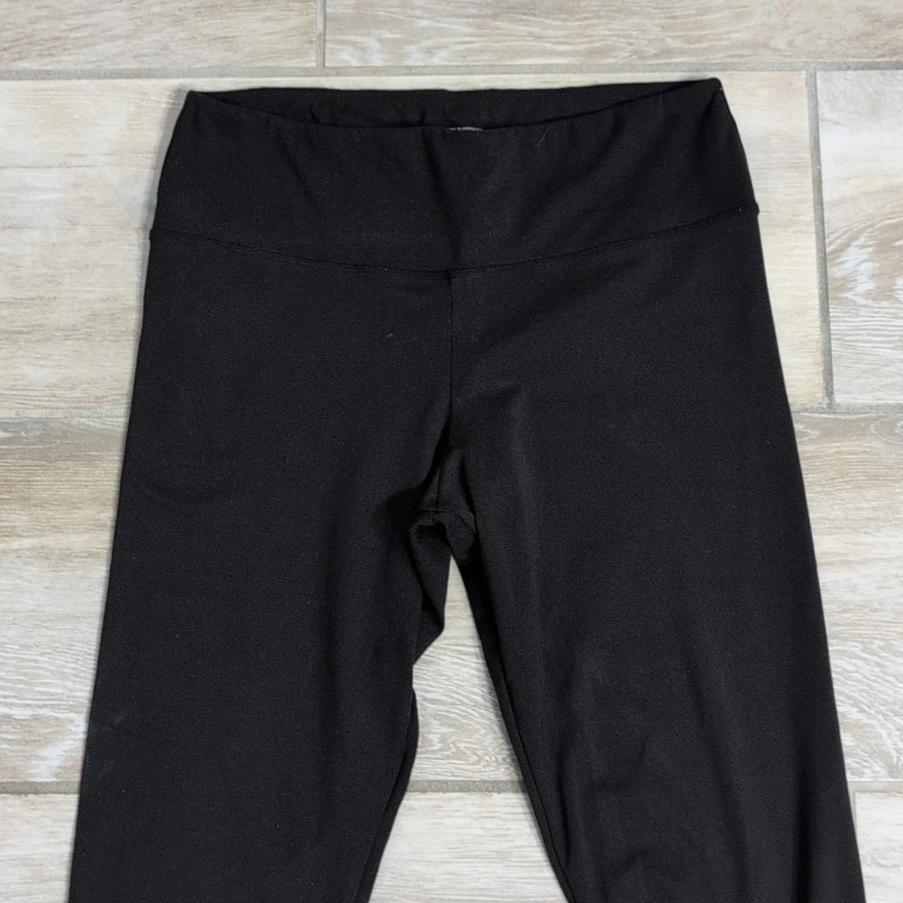 Felina Classic Black Legging Pants | Felina Sueded Athletic Leggings - Image 3
