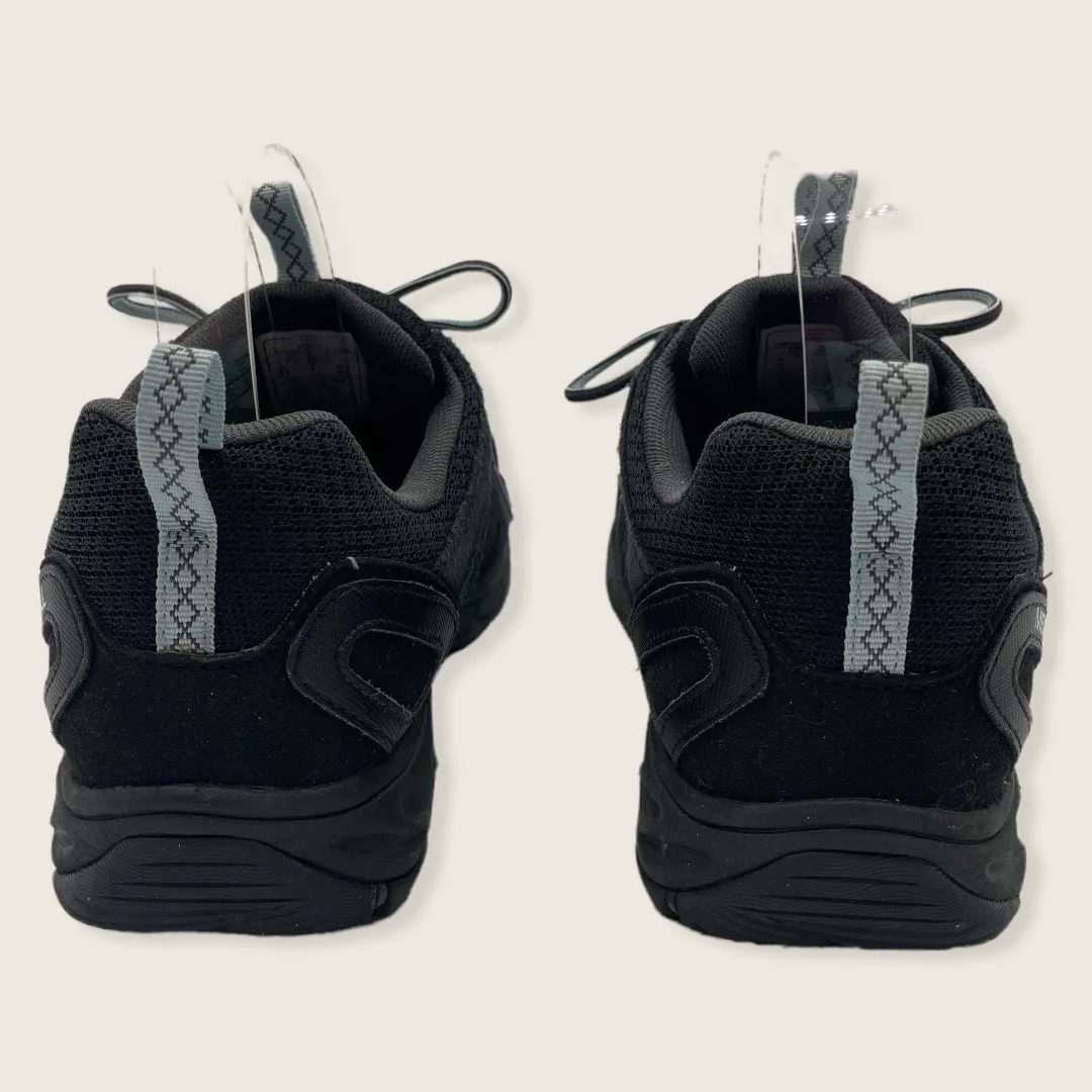 Merrell Avian Light All Black Leather Lace Up Low Top Hiking Sneaker J09488 9.5 - Image 4