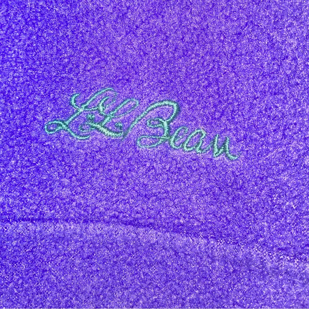 Vintage LL.Bean Fleece Pullover Blue Size 4 - Image 3