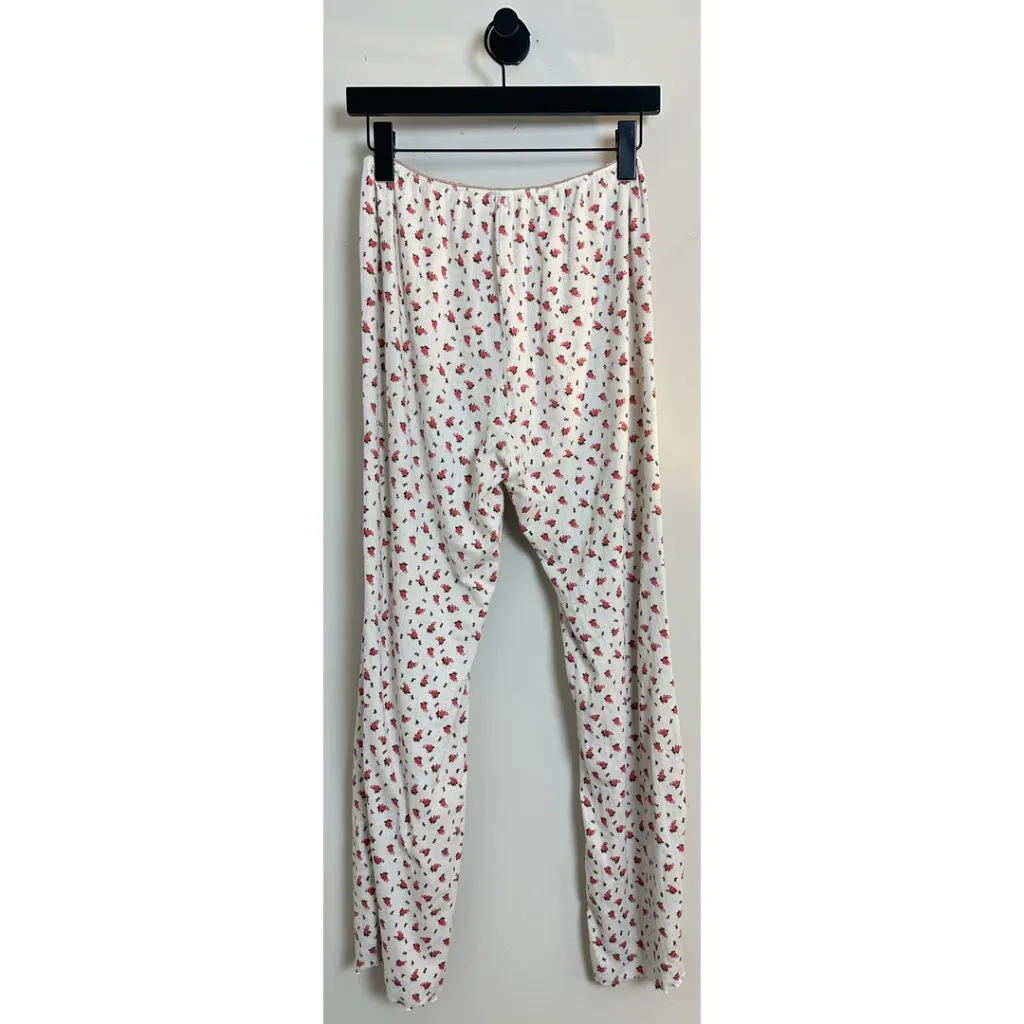 FREE PEOPLE Fresh In Love Lounge Set in Bluebird Combo Size X-Small - Image 10