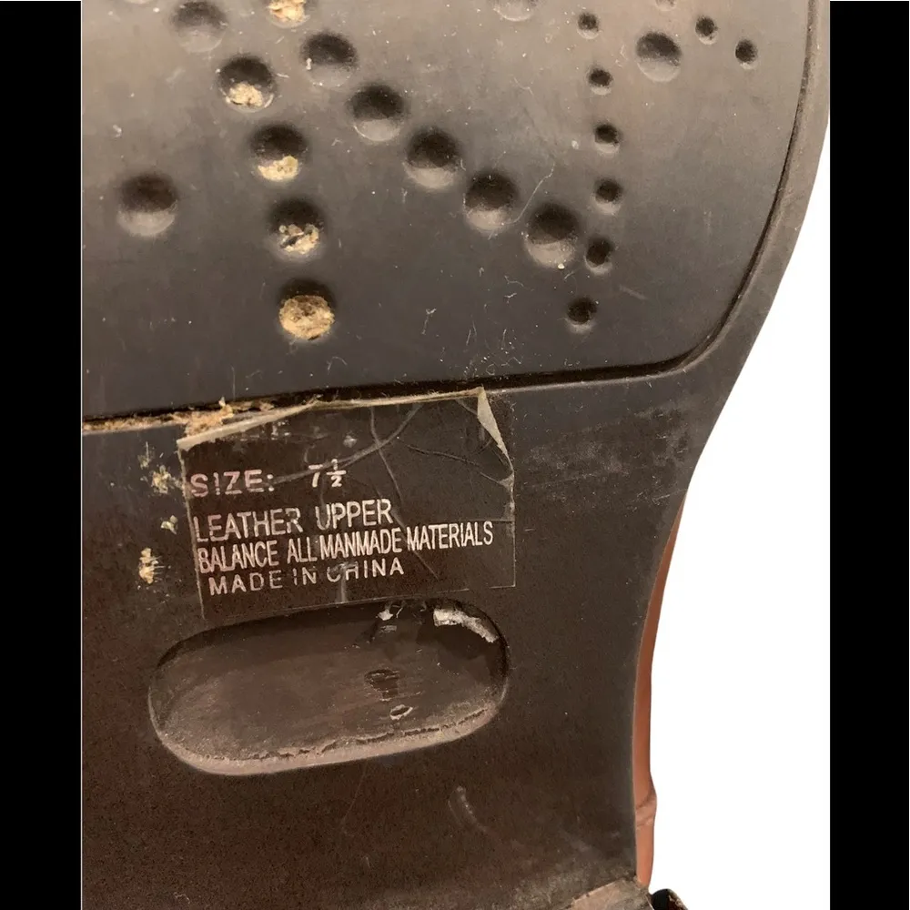 Paris Blues Pull On Leather/Canvas Studded Boots - Image 13