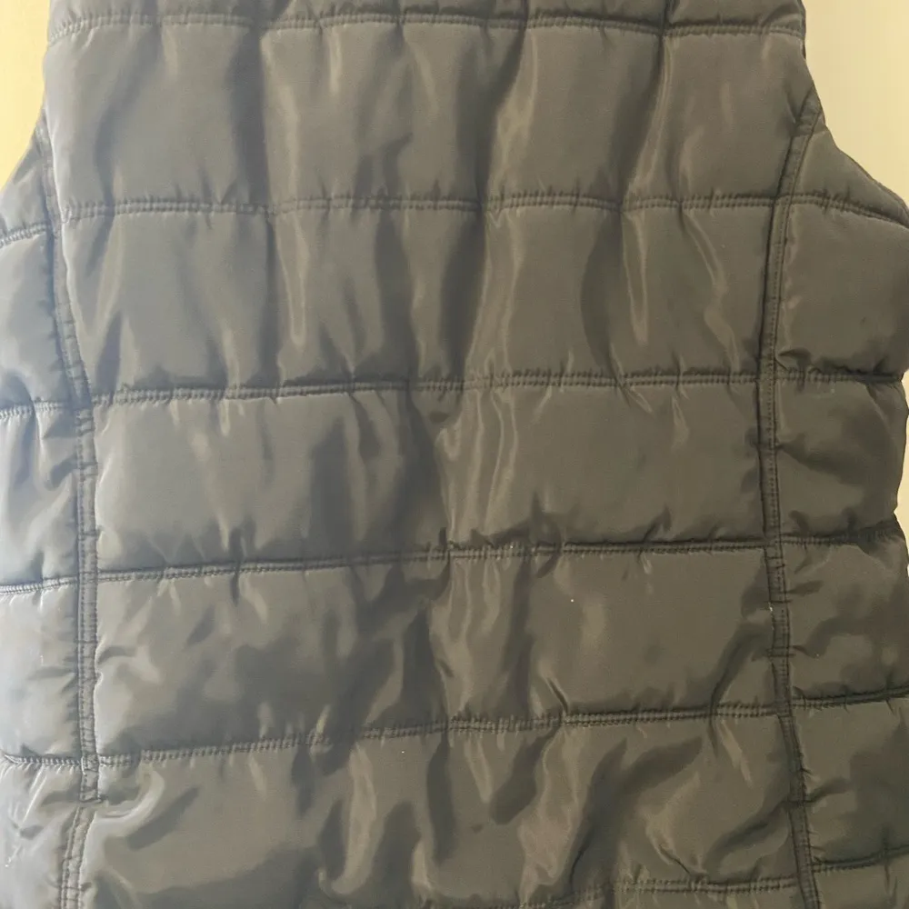 US Polo black puffer vest womens large - Image 6