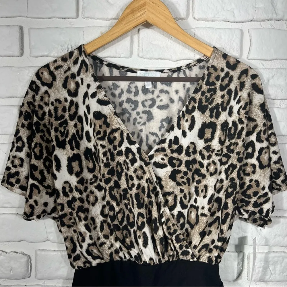NWT Abound Leopard Print Bodysuit Size XS - Image 8