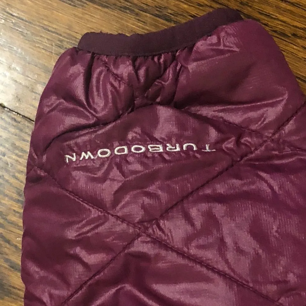 COLUMBIA Women’s Raspberry OmniHeat Quilted Down Jacket MED - Image 10