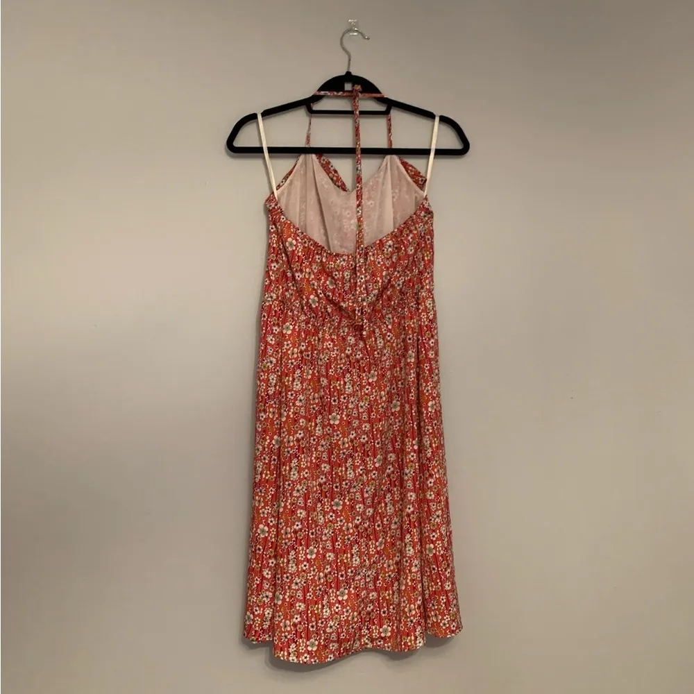 Liberty of London x Target Floral Halter Dress Spring Girly Multi - Image 5