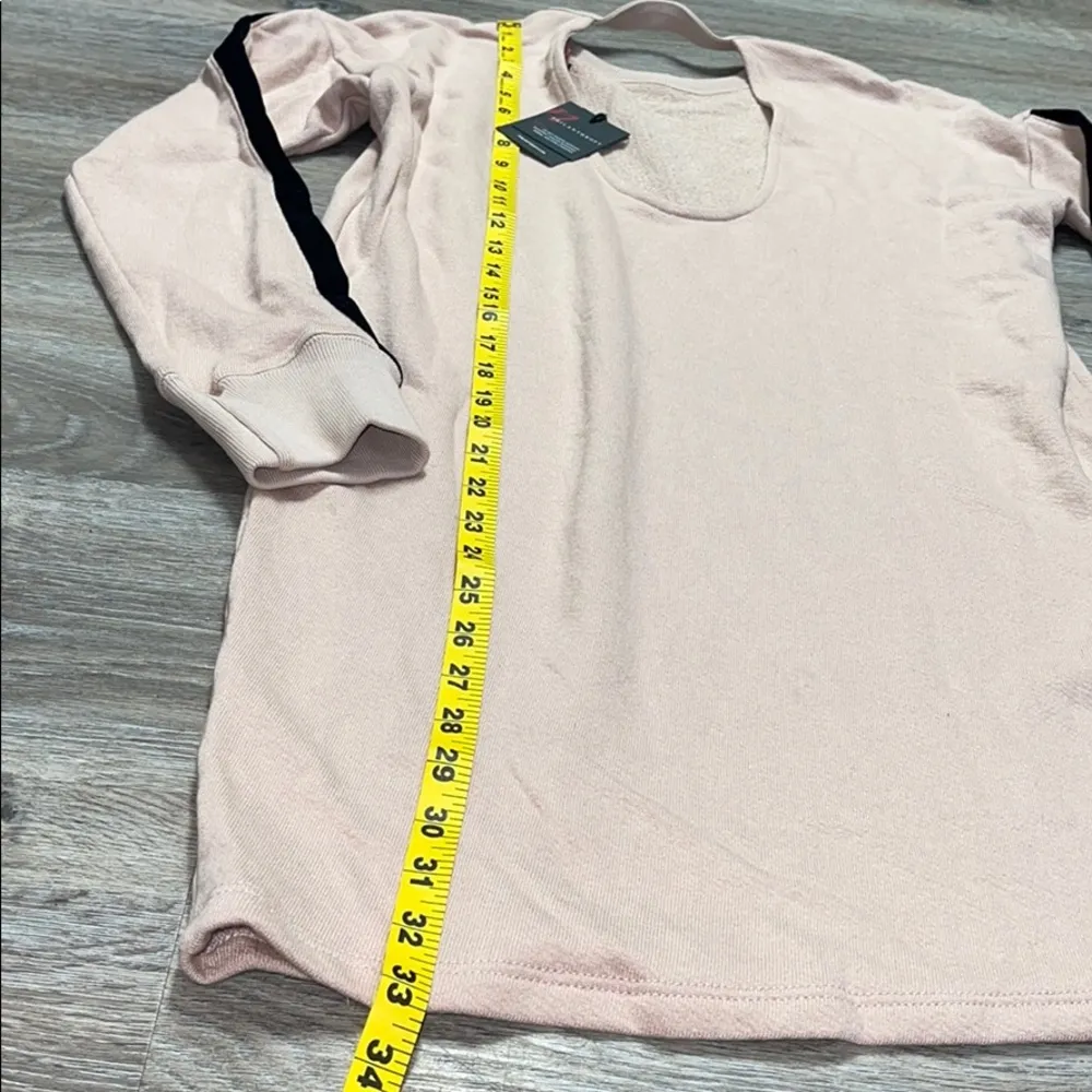 N: Philanthropy Peach Dress “Black Cat” Size Small - Image 10