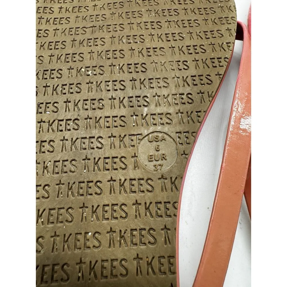 Tkees Blends Ombré Pink Thong Slip On Sandals Size 6 ASO Jessica Alba - Image 5