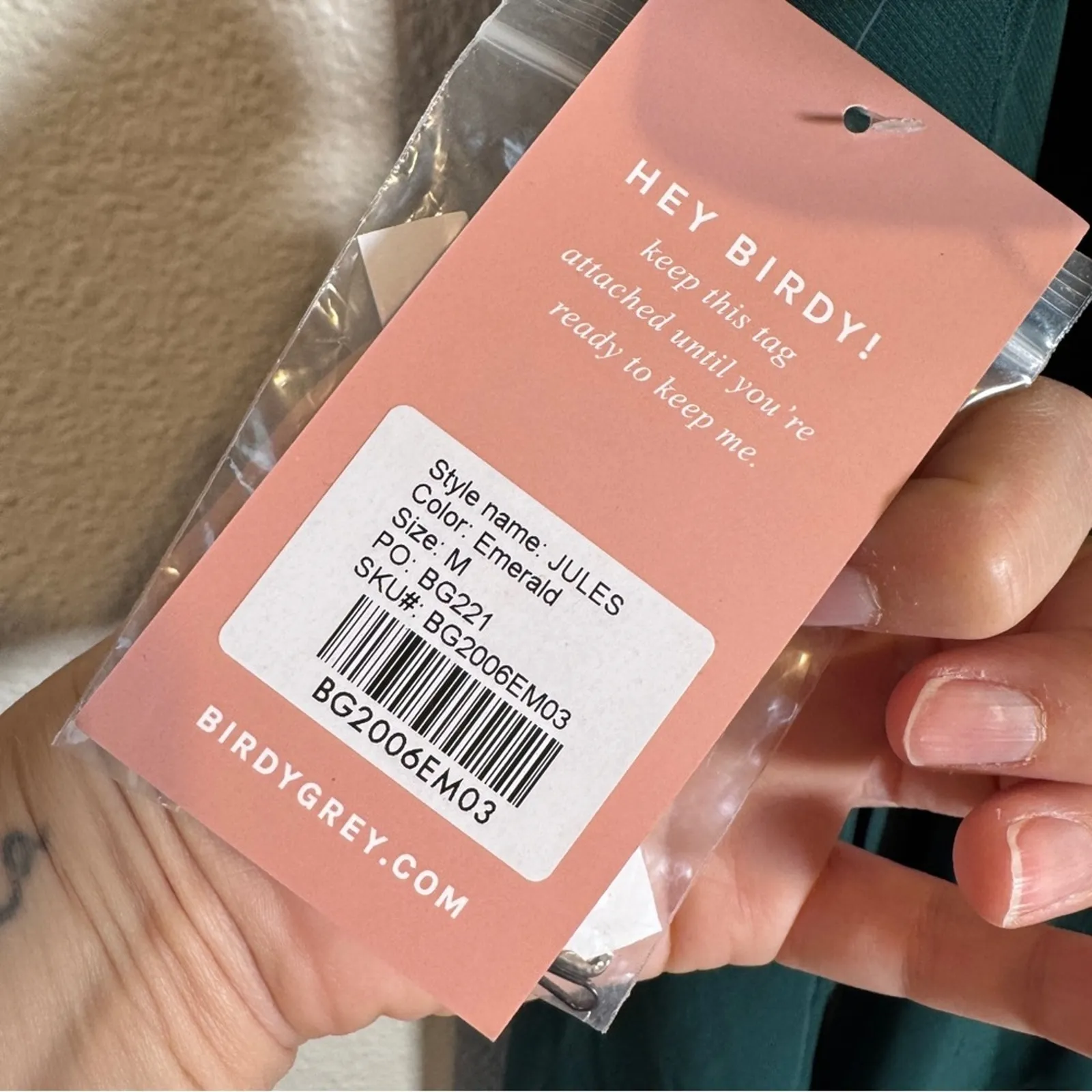 Birdy Grey Emerald Green Jules Chiffon Maxi Dress Womens M Bridesmaid Winter NEW - Image 5