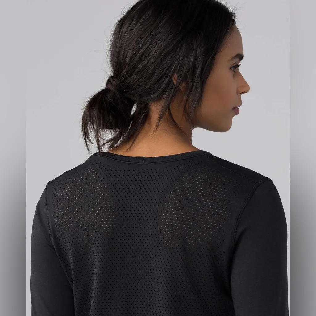 Vintage Lululemon Breeze By Long Sleeve - Black - 6 - Image 5