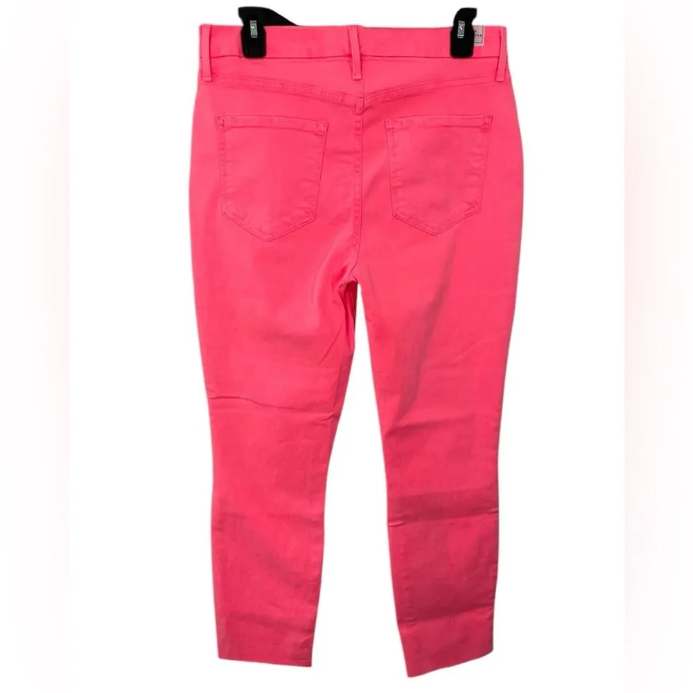 Frank & Eileen Sligo‎ Neon Pink Skinny Jeans Italian Power Denim Size 31 - Image 2