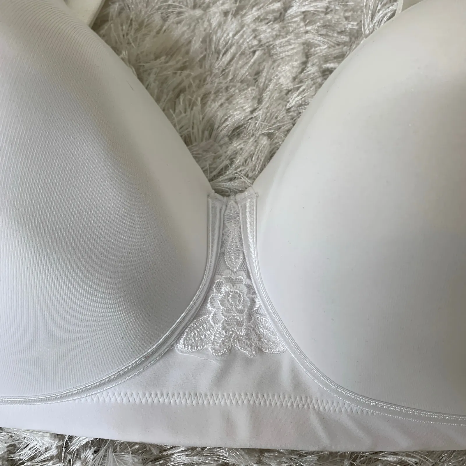 Vanity Fair NWT Style 71380 Beauty Back Bra Sz 42DD White - Image 8