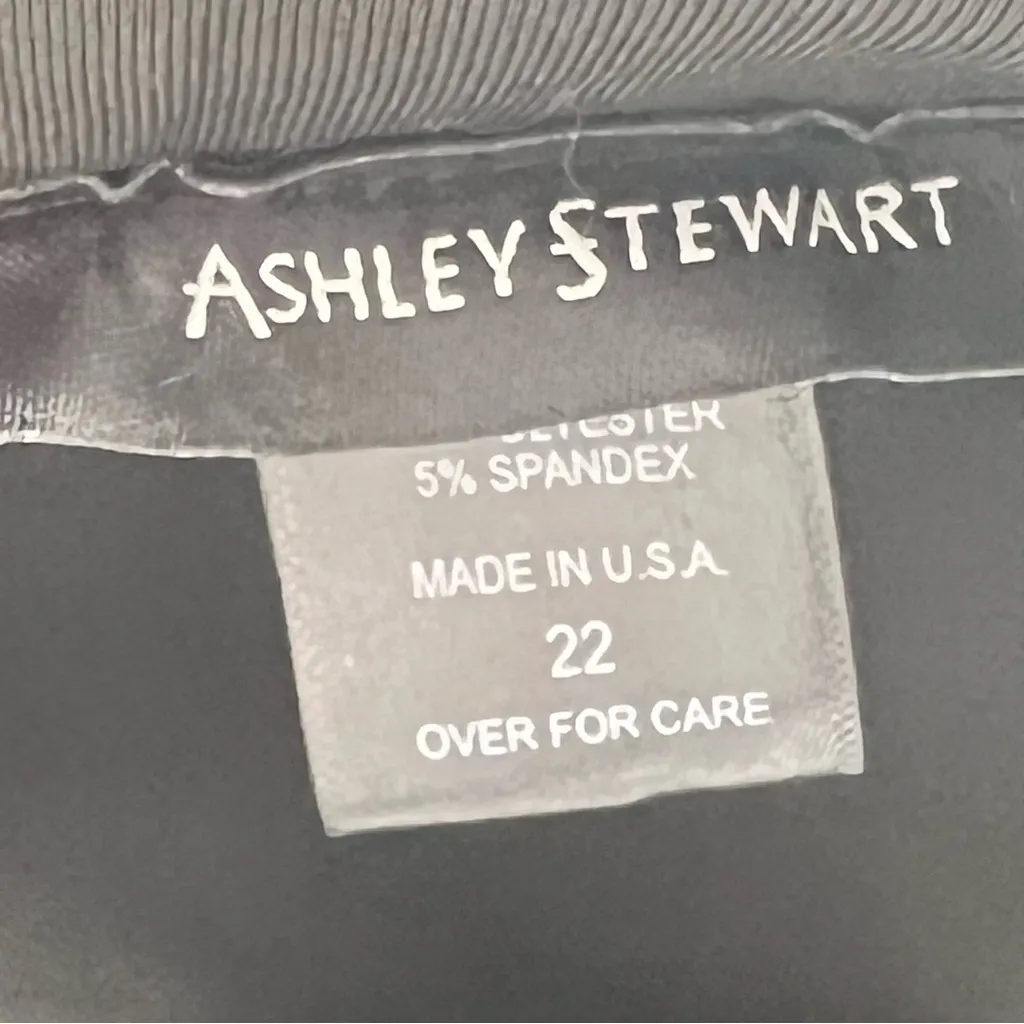 Ashley Stewart Women’s Black Full SCUBA Fabric Mini Skirt-Size 22 - Image 6