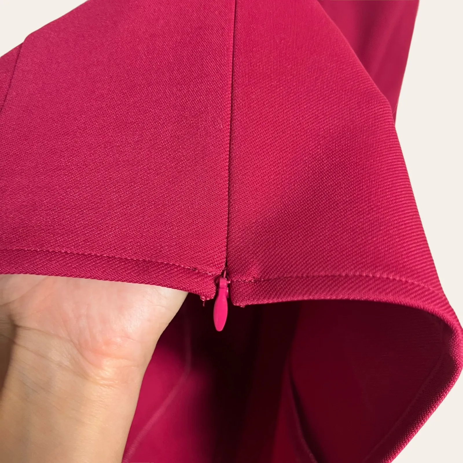 Zac Posen Berry Red Cutout Sleeveless Cocktail Knee Length Sheath Dress Size 6 - Image 10