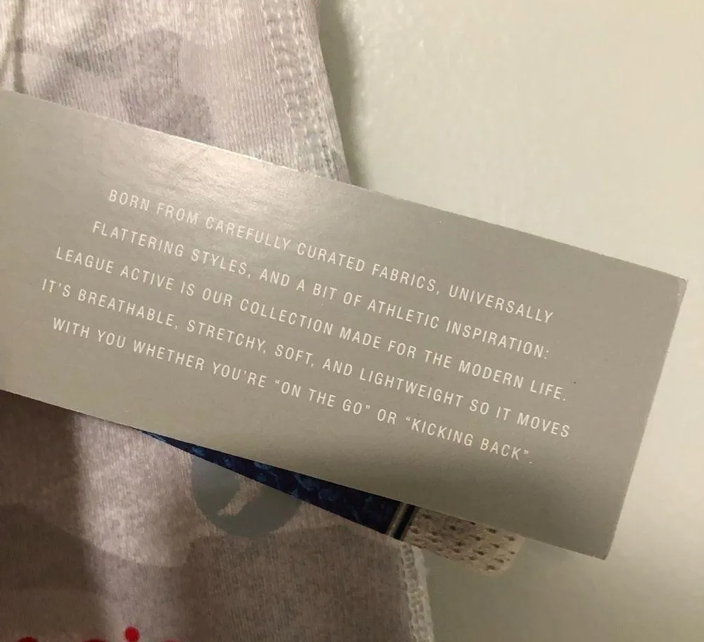 UGA League Active Camo Leggings Georgia New Small Gray - Image 4