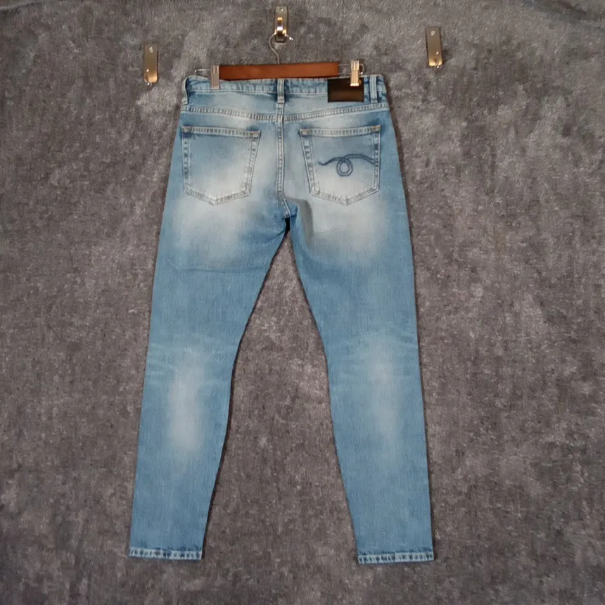 R13 Boy Skinny Jasper Wash Ankle Made In Italy Quiet Luxury Womens 27 - Image 5