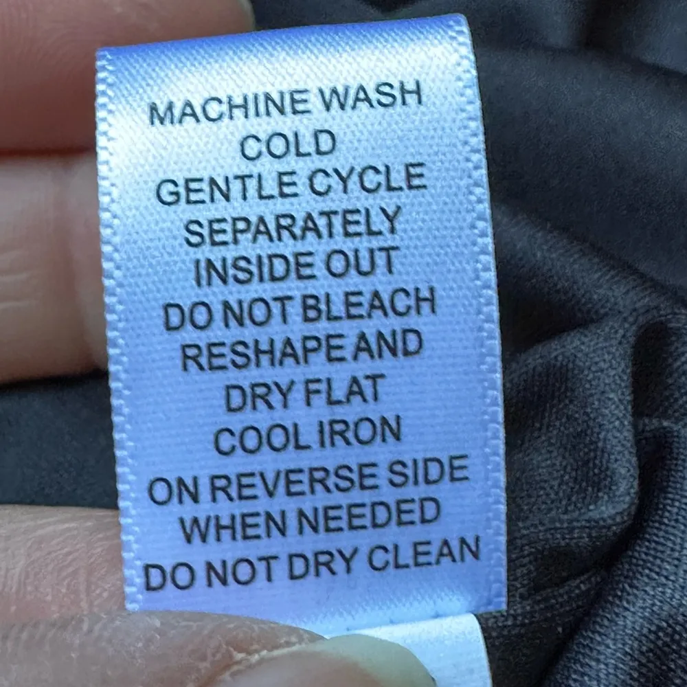 Melisa Paige Black Geometric Sequence Mini Skirt SZ PXL Elastic Waist - Image 7