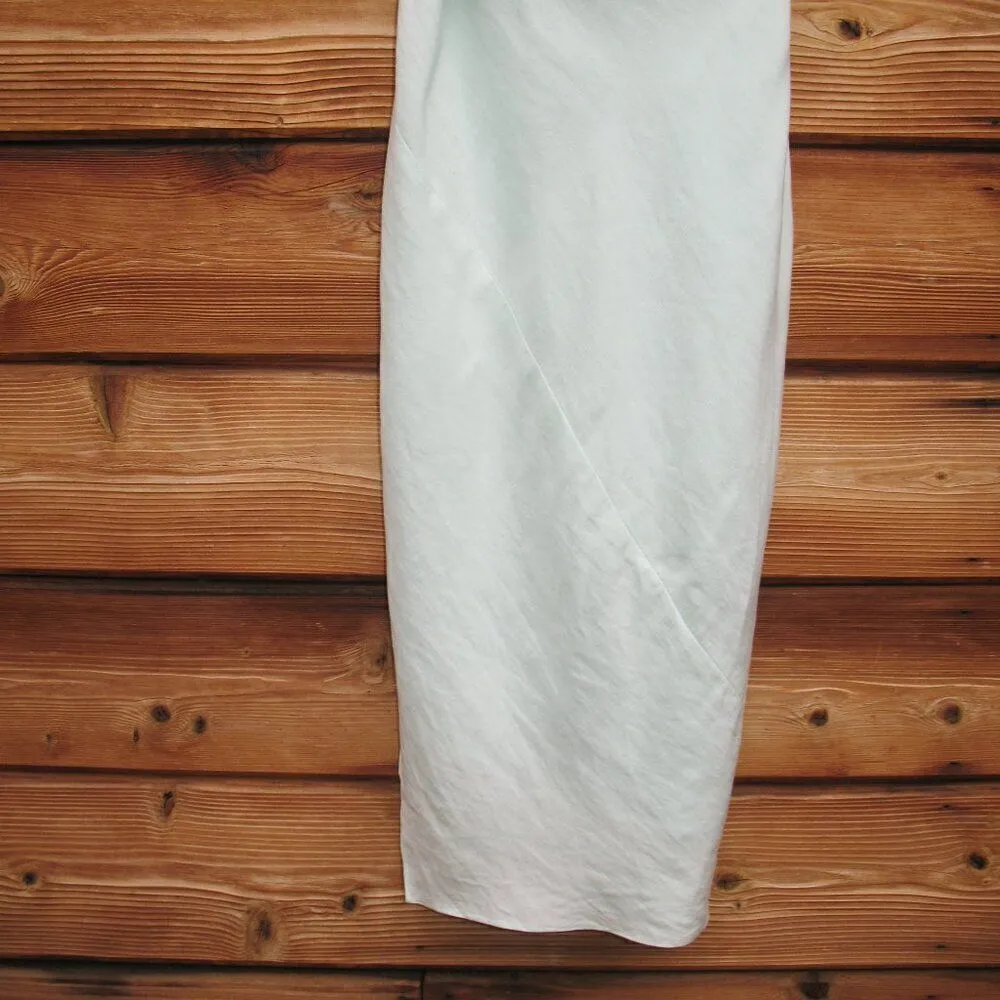 Amanda Uprichard Isaiah Linen Blend Dress - Image 10