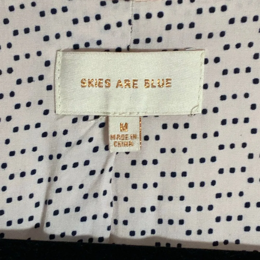 Skies Are Blue Hannah Modal‎ Scuba Blazer size medium - Image 2