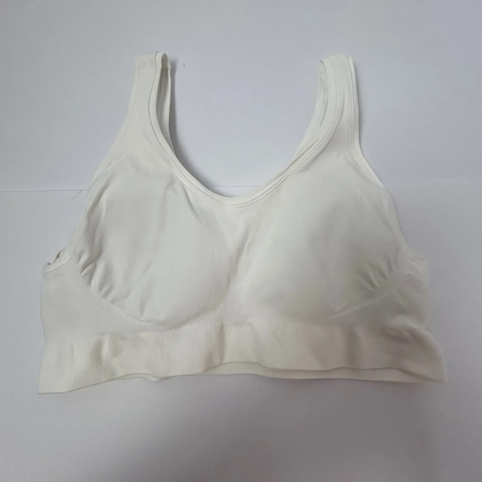 Nordstrom Seamless Comfort Wireless Sports Bra Lounge Bralette Size L - Image 6