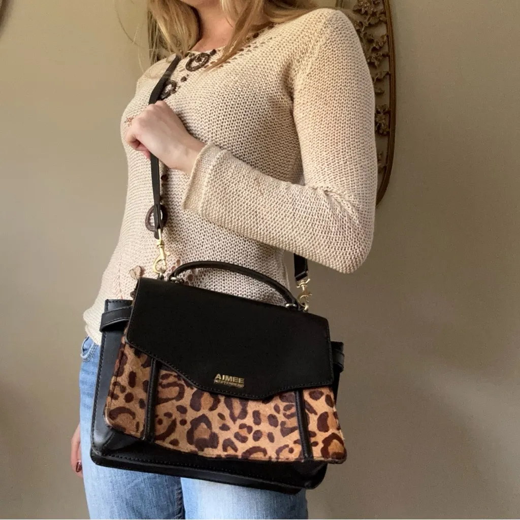 Aimee Kestenberg  Leopard Print Crossbody Bag - Image 9