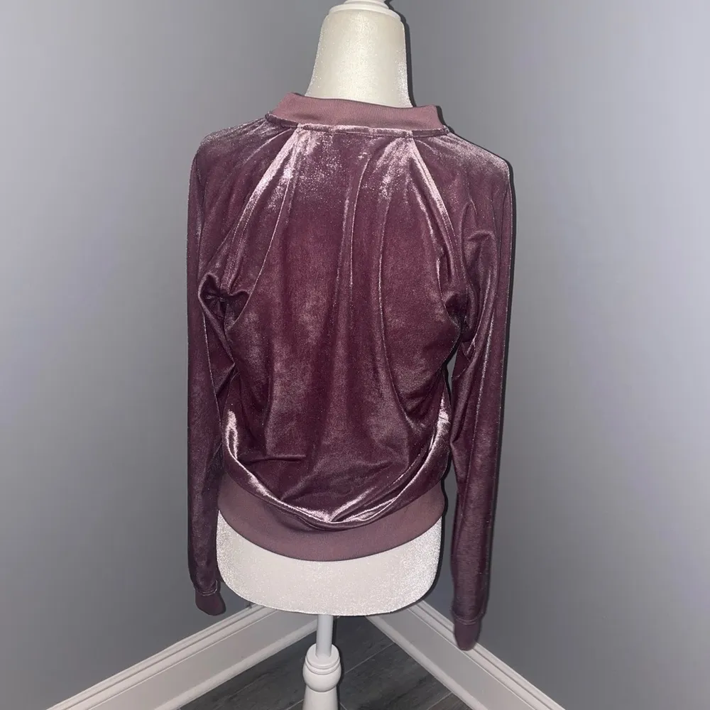 Juicy Couture Y2K Velour Track Jacket size small - Image 3