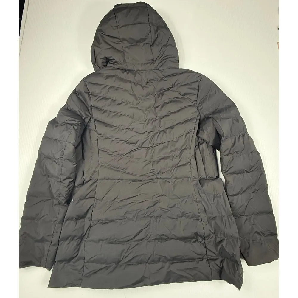 32 Degrees Heat 32 degrees Quilted Hooded Puffer Jacket Winter Coat Zip-Up Black Insulated L - Image 5