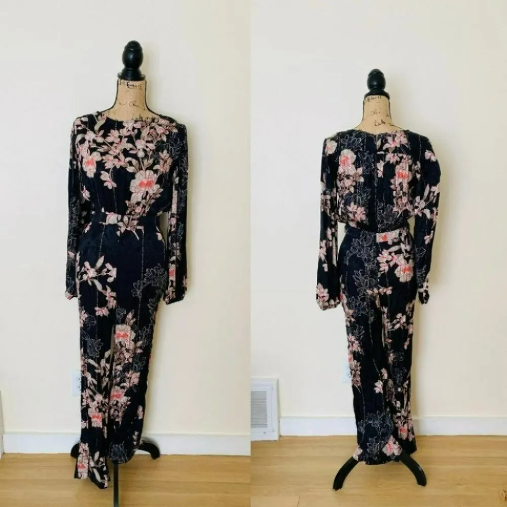 Anthropologie Harlyn Audria Jacquard Jumpsuit Size Small NWOT $170 - Image 3