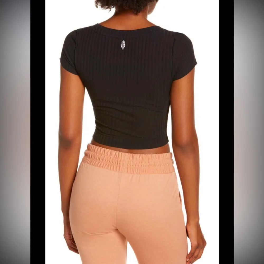 Free People Movement Blissed Out Baby Rib T - Image 3