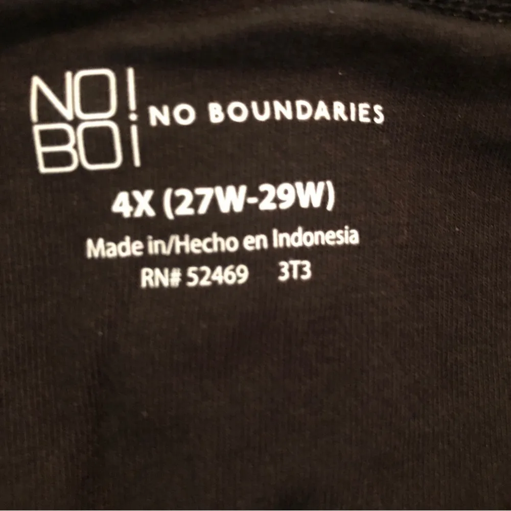 NO BOUNDARIES Womens Shelf Bra Cami Top Size 27W-29W 4X Juniors Lace Trim NWOT - Image 6