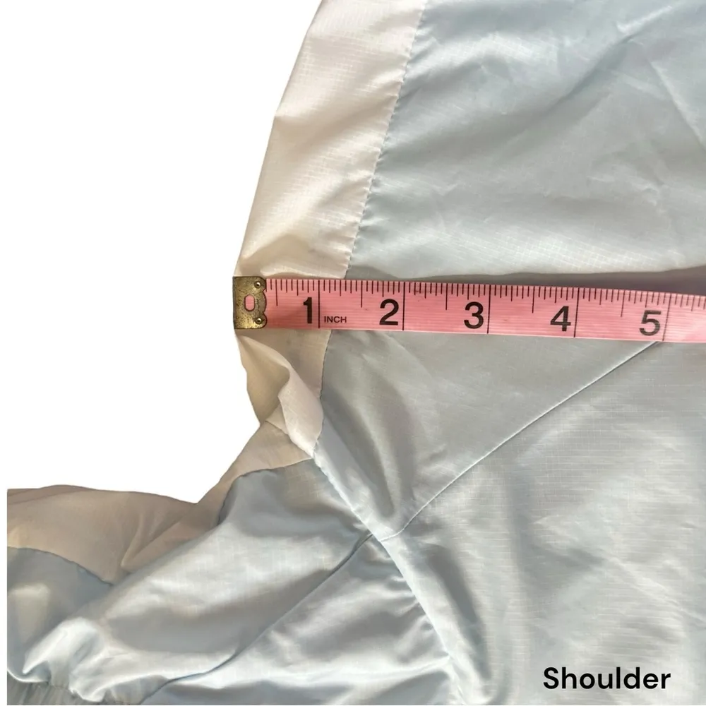 Adidas Originals WND Loose Fit  Fleece Lined Zip Jacket Sky Tint Large - Image 9