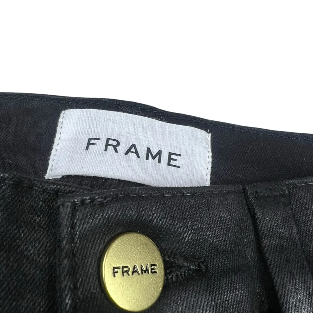 Le Sylvie Slender Straight Coated Jeans - Image 7