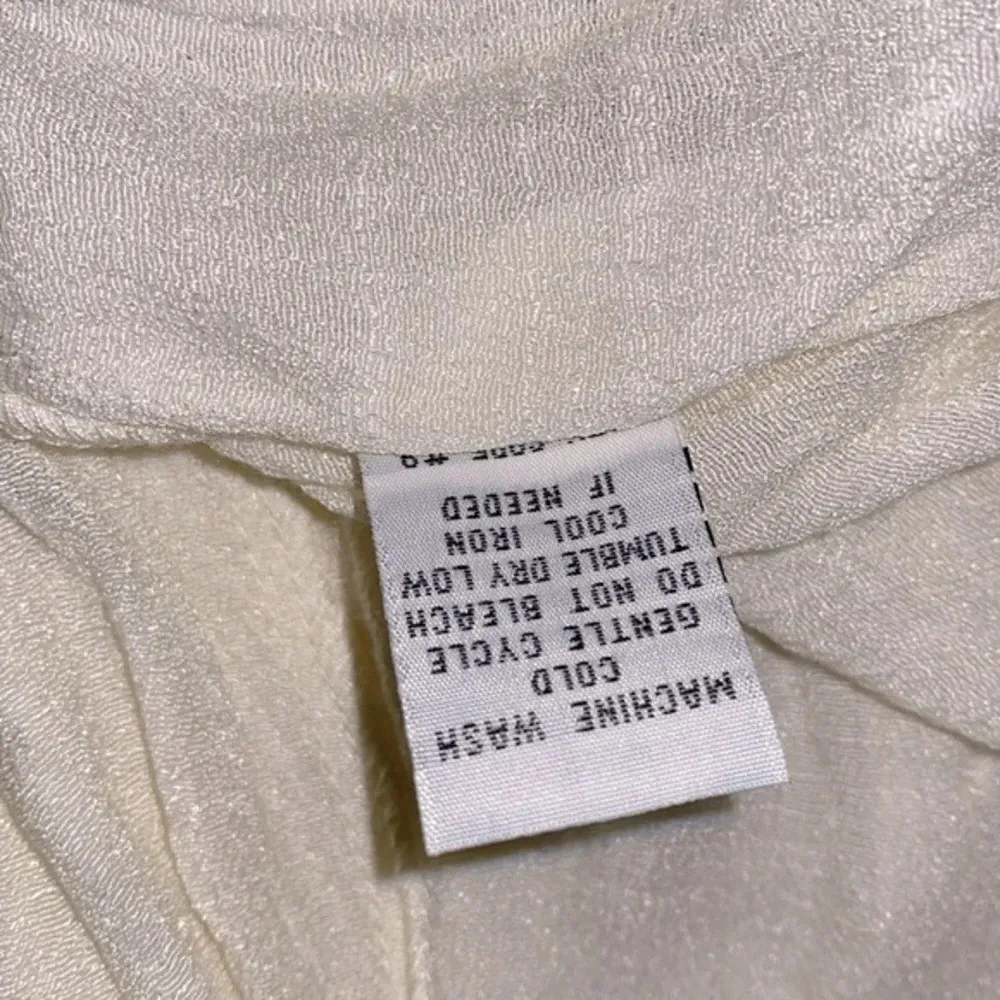 Rebellion ivory color boho dress with lace detail size XLarge - Image 8