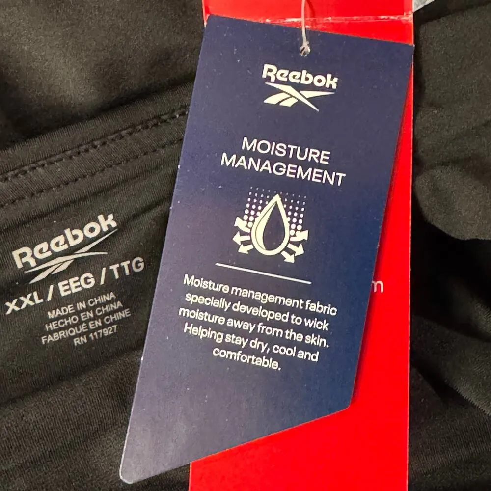 Reebok XX-Large Marathon Vector Slim Shorts Stretch Attached Briefs Quick-Dry - Image 7