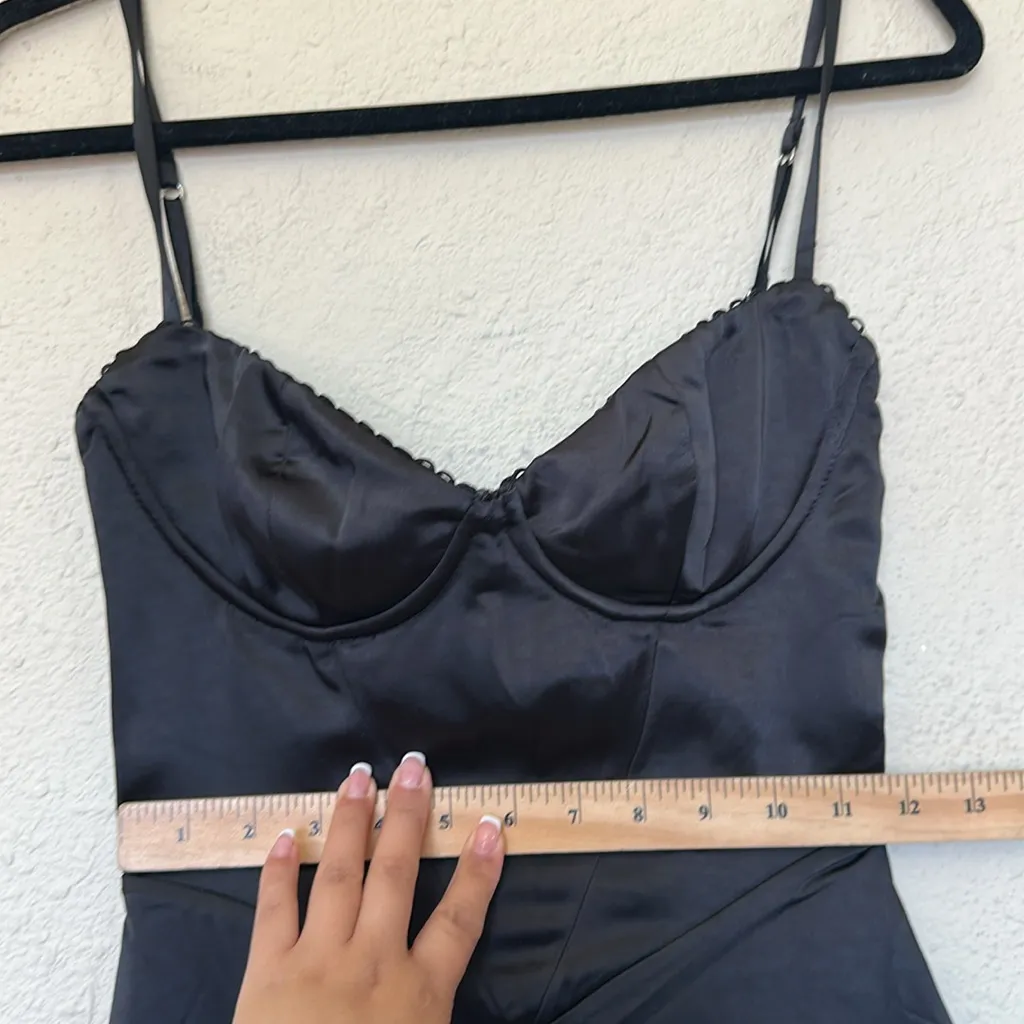 HOUSE‎ OF CB   'Stefania' Black Corset Maxi Dress NWOT SIZE XS A-C - Image 12