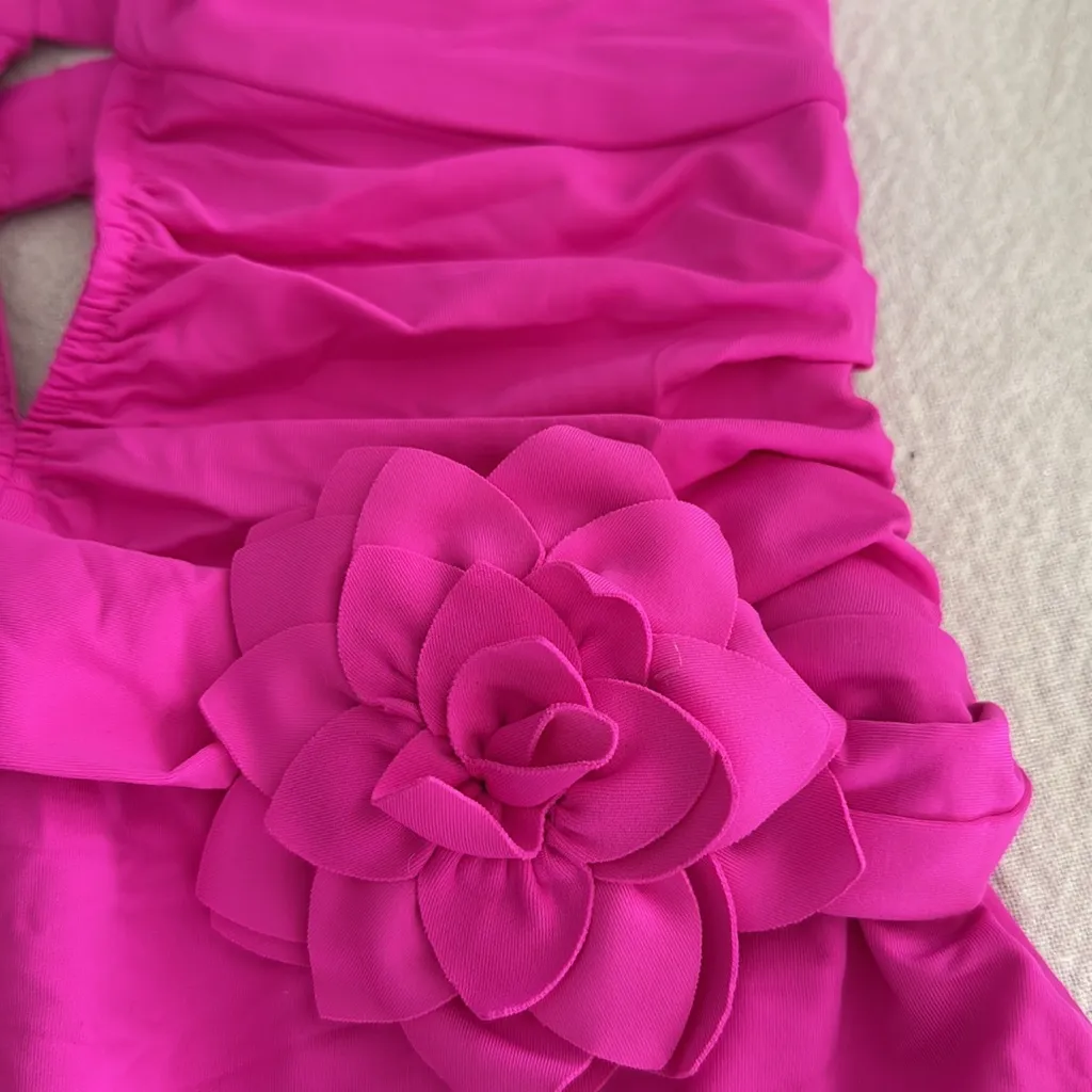 BECCA BY REBECCA VIRTUE Magnolia One Piece Swimsuit, Size Large, $148 - Image 9