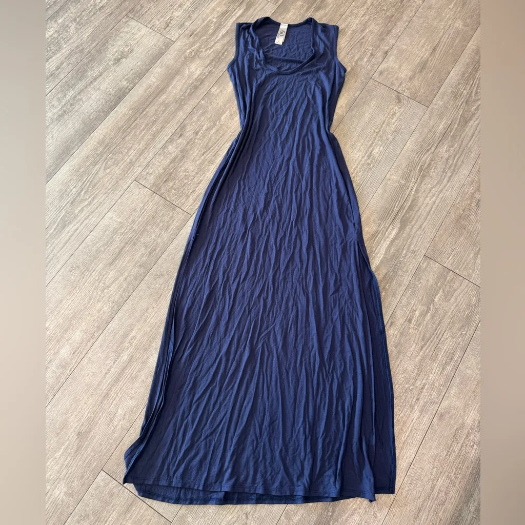 Go Couture Deep Blue Maxi Dress - Image 4