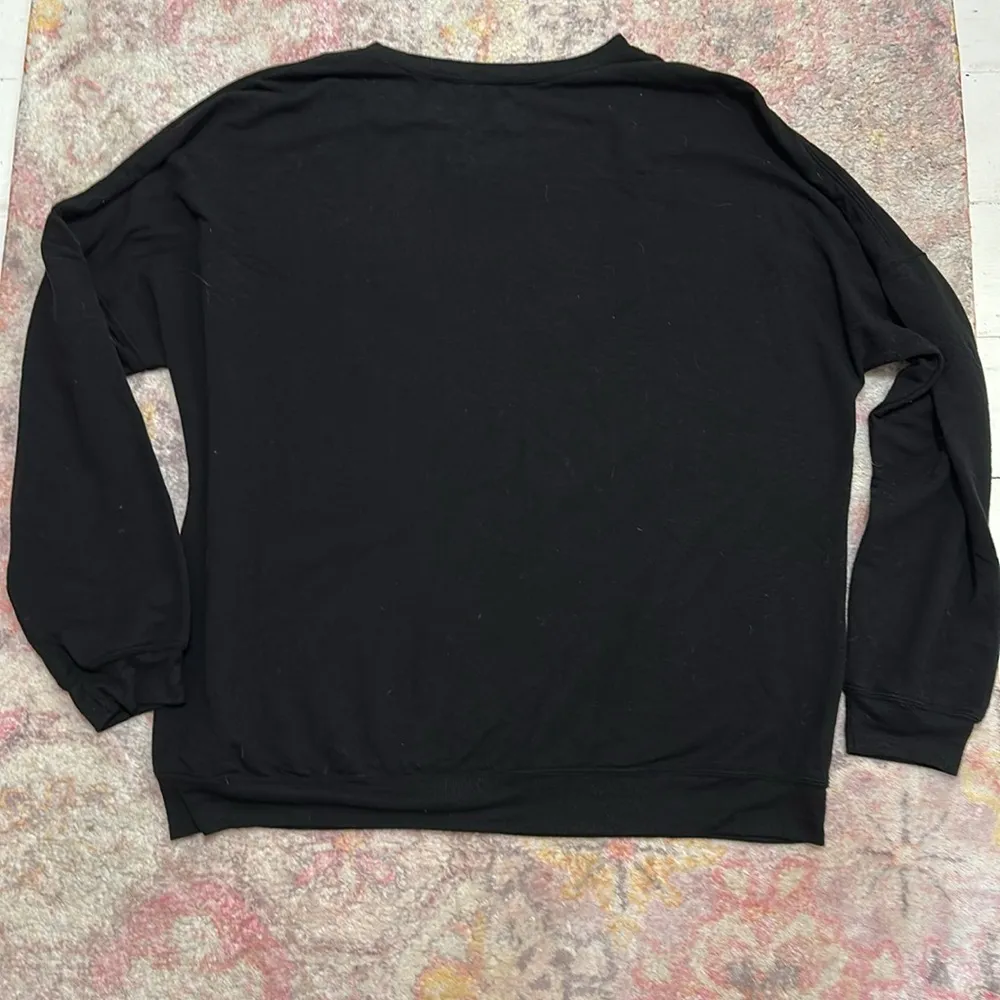 Star Wars Mandalorian Women’s Black Baby Yoda Sweatshirt, XL - Image 3