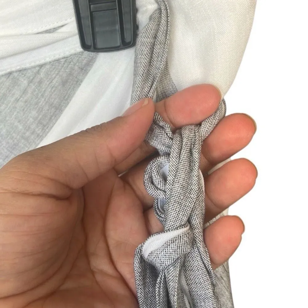 Lulus 546.  striped top and wrap skirt set small & med - Image 5