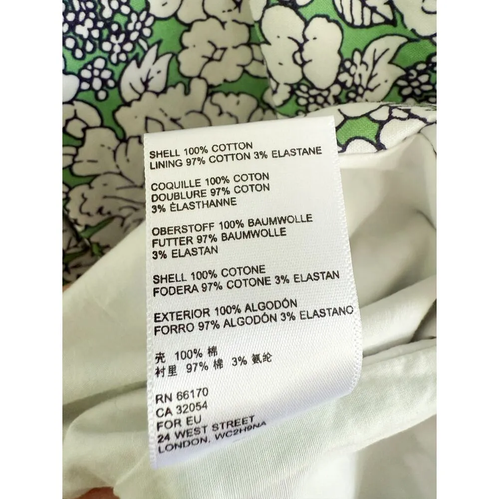 Anthropologie | Maeve | Maeve Keely Floral Dress Green | Sz 16 - Image 11