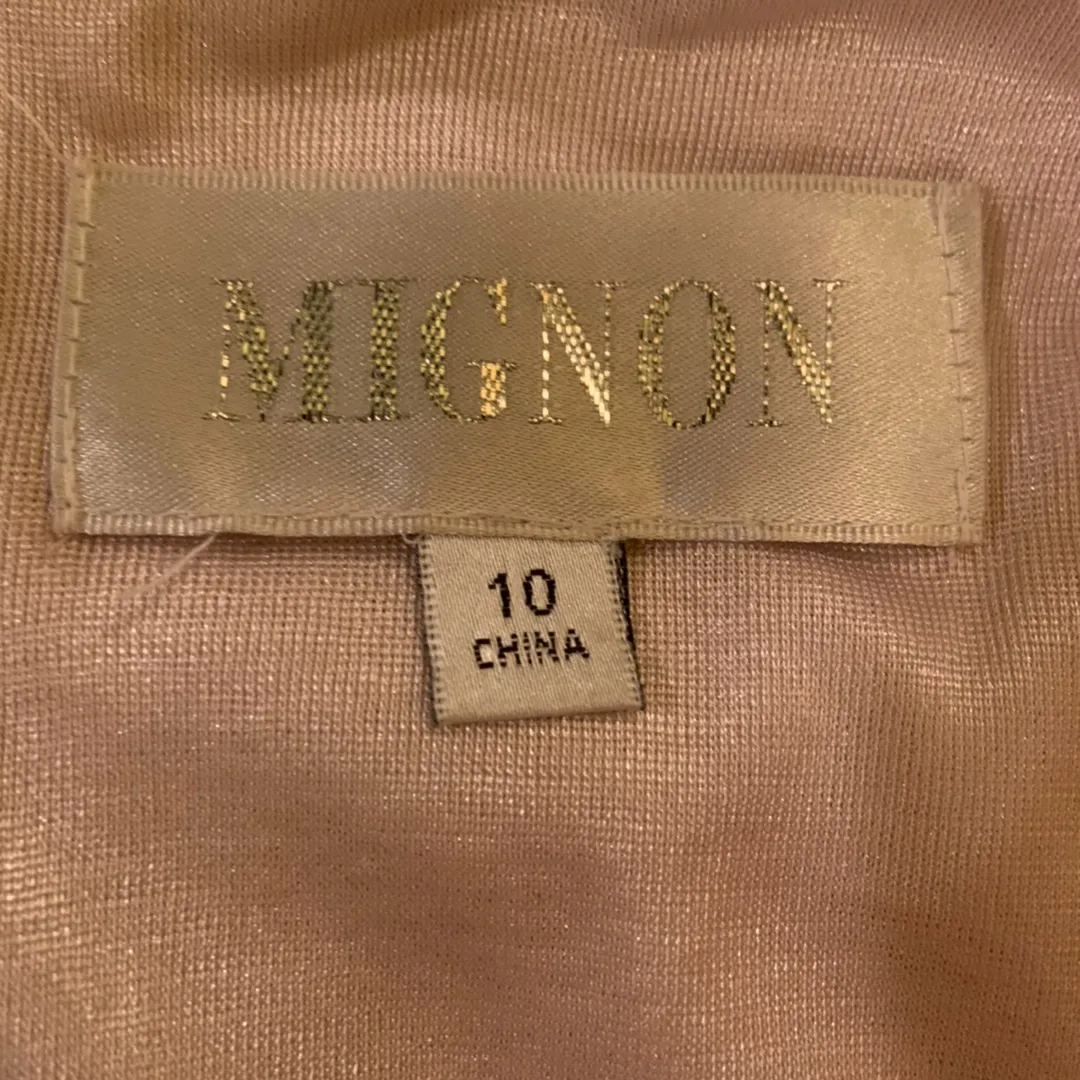 Mignon Mermaid Sequin Pink Prom Wedding Dress - Image 10