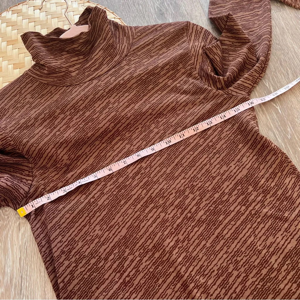 Athleta‎ flurry turtleneck top in wren rustic - Image 4