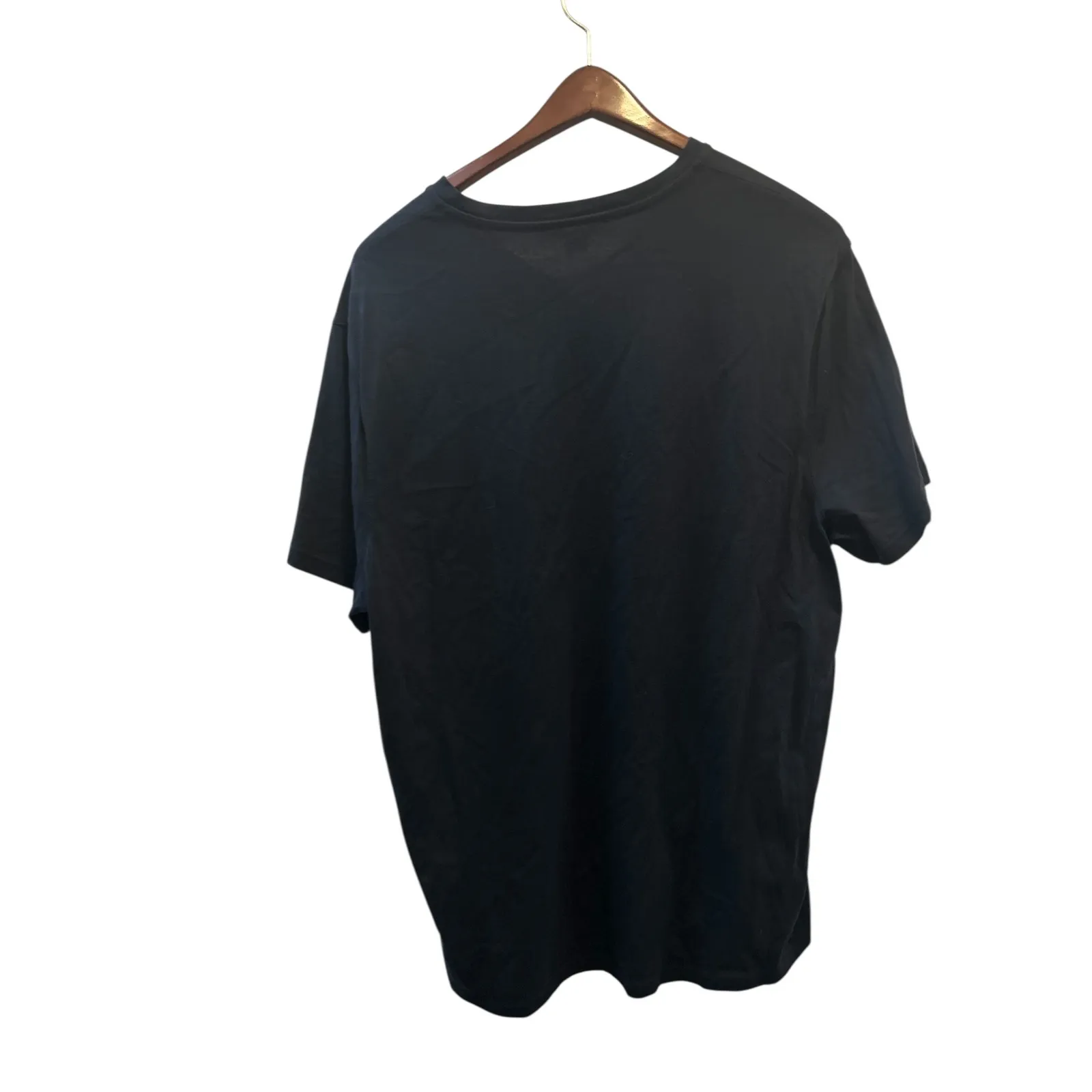 Michael Kors Black V Neck Short Sleeve T Shirt Top Women's Size XL‎ - Image 6