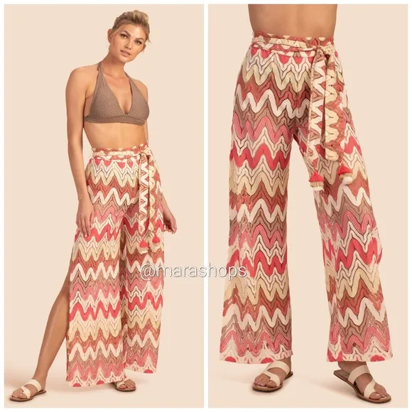 Trina Turk Palisades Crochet Pants - Image 2