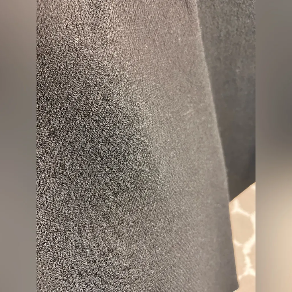 J. Crew Women's Wool Black Trench Coat S - Image 6