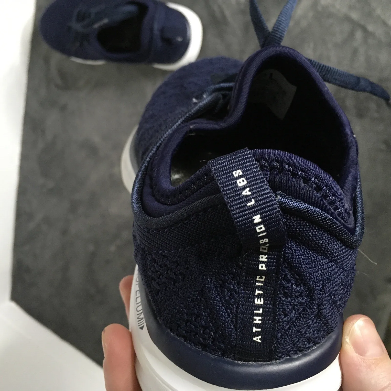 APL  Athletic Propulsion Lab Techloom Phantom Women's Running Shoes Size 6 Navy‎ - Image 5