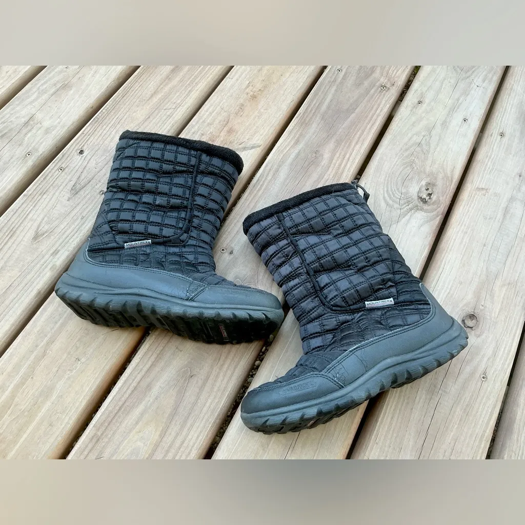 Warm women’s winter boots ❄️❄️ Black Size 9 - Image 12
