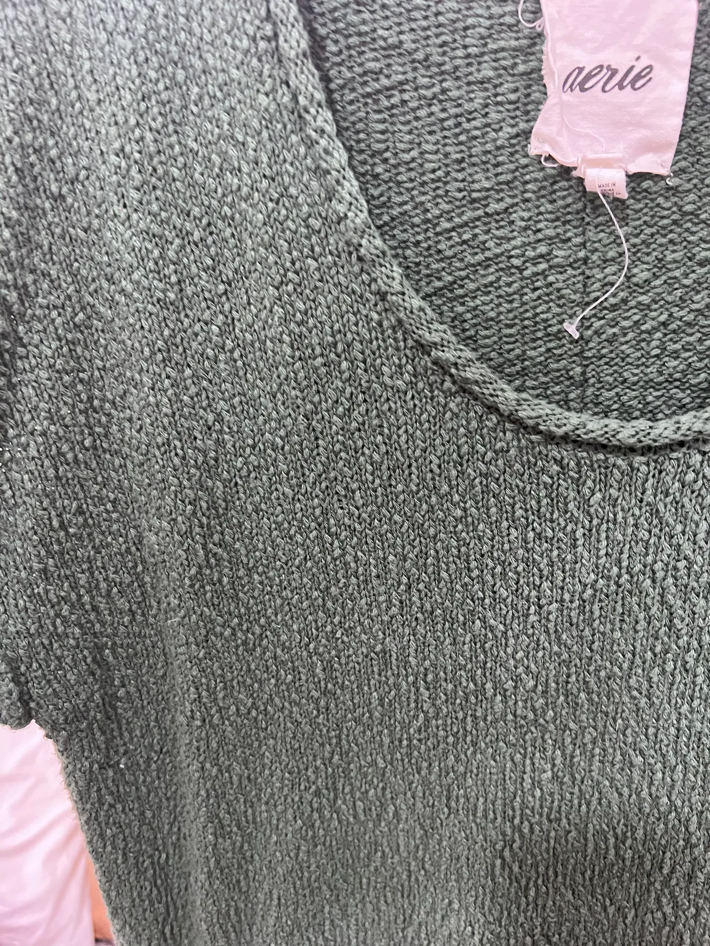 Aerie Green  Sweater - Image 3