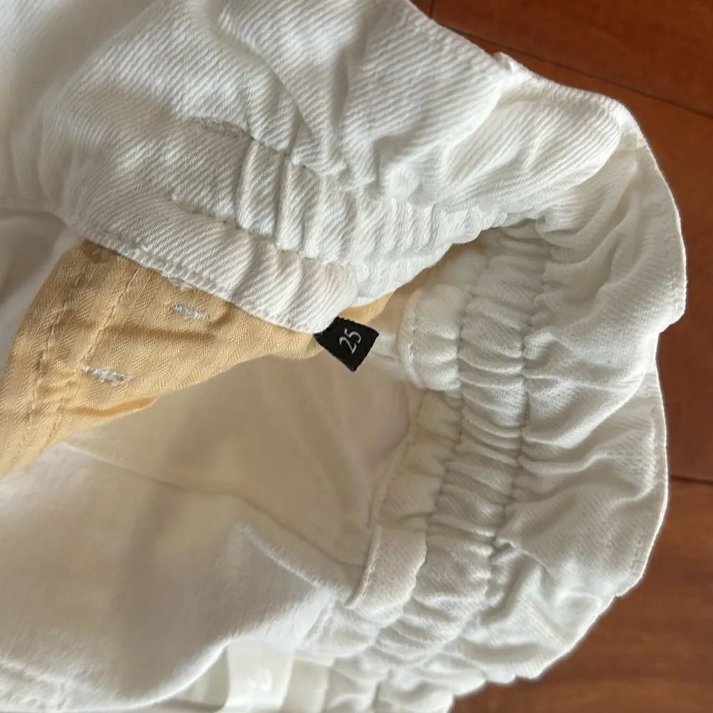 NWT 7 For All Mankind Women's Paperbag Balloon Jeans size 25 - Image 11