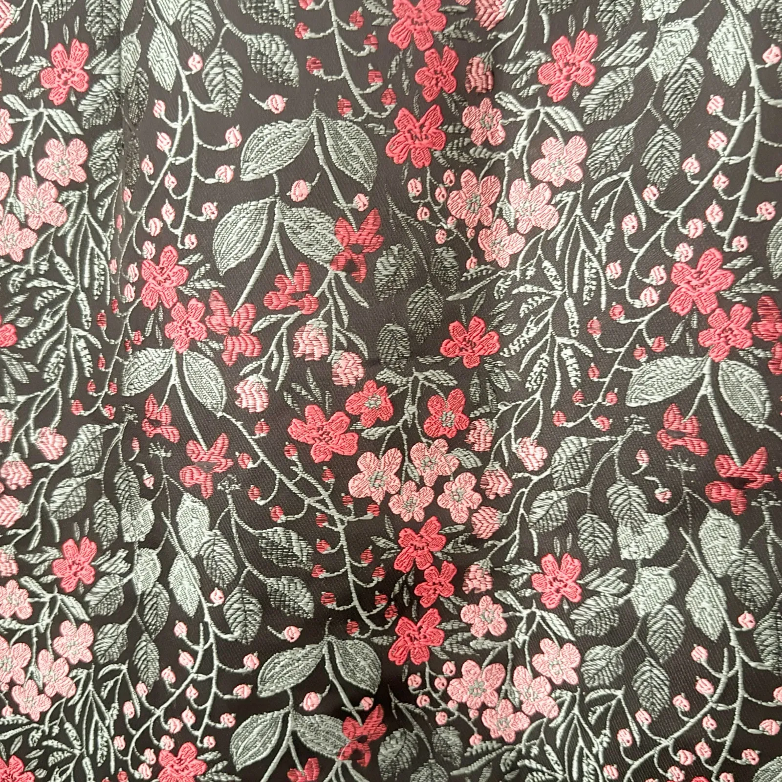 HUTCH x ANTHROPOLOGIE | Asarte Floral Print Mini Skirt Black Red Pink Green | 14 - Image 4